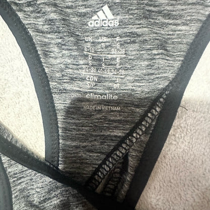 SIZE S adidas Gray Women's Crop Top