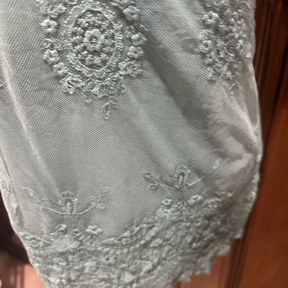 NWT SIZE S/M Love Embroidered Tank Top in Sage