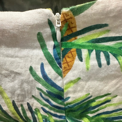 NWT SIZE S FARM Rio Tropical Leaf Print Mini Dress