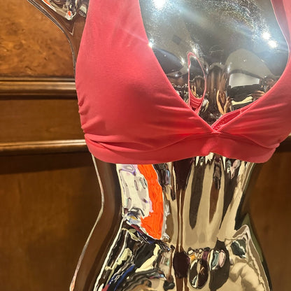 NWT SIZE 6 Lululemon athletica Pink Halter Bra