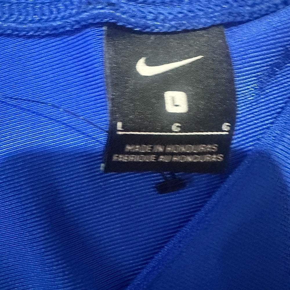 NWOT SIZE L Nike Women's Blue and Gray Jersey Top