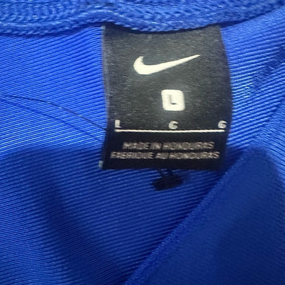 NWOT SIZE L Nike Women's Blue and Gray Jersey Top