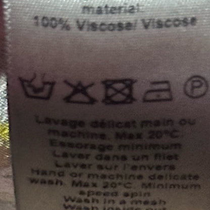 NWT SIZE L Chic Blue Button-Up Blouse