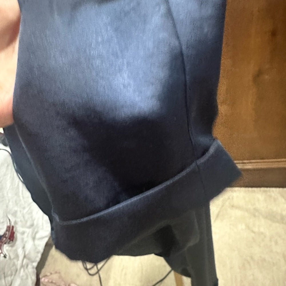 NWT SIZE 6 Ramy Brook Navy Ankle Pants