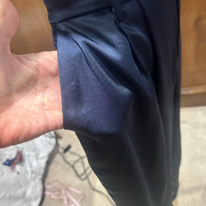 NWT SIZE 6 Ramy Brook Navy Ankle Pants