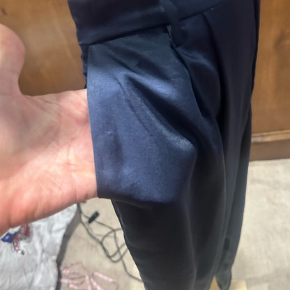 NWT SIZE 6 Ramy Brook Navy Ankle Pants