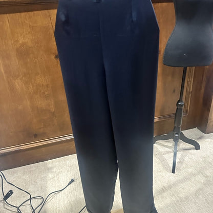 NWT SIZE 6 Ramy Brook Navy Ankle Pants