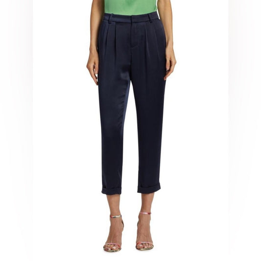NWT SIZE 6 Ramy Brook Navy Ankle Pants