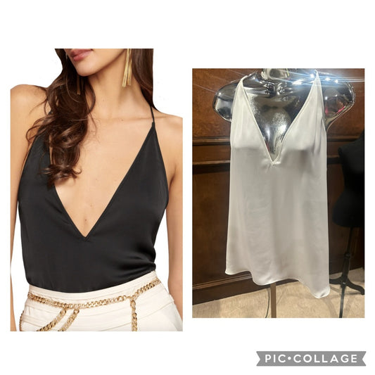 NWT SIZE M Ramy Brook Elegant Black and White Camisoles