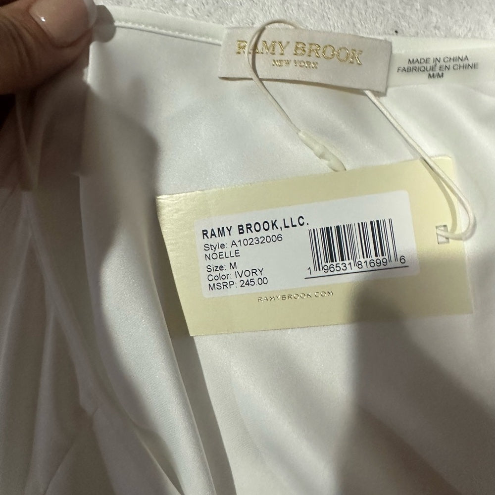 NWT SIZE M Ramy Brook Elegant Black and White Camisoles