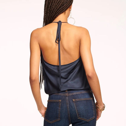 NWT SIZE S Ramy Brook Black Tank Top