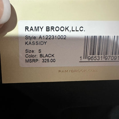 NWT SIZE S Ramy Brook Black Tank Top