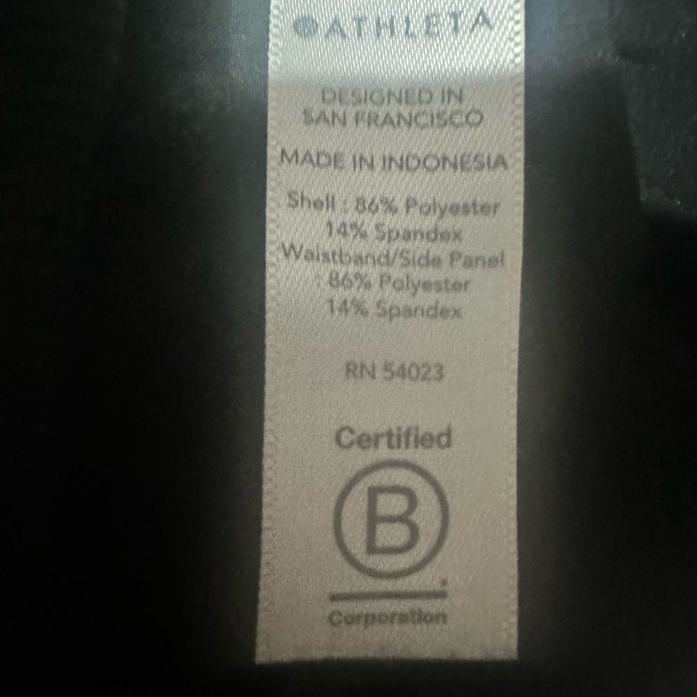 SIZE 6/M Athleta Midnight Blue Straight Leg Women's Pants