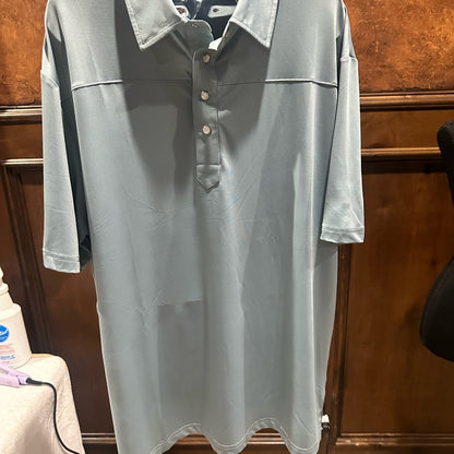 NWT SIZE XL QED London Men's Soft Gray Casual Shirt