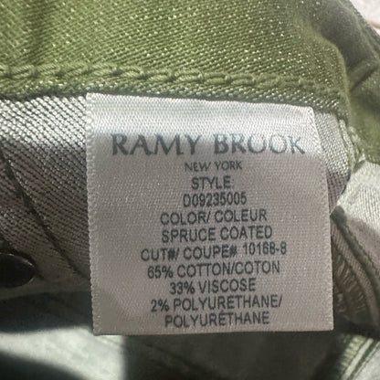 NWT SIZE 25 Ramy Brook Green Ankle Pants