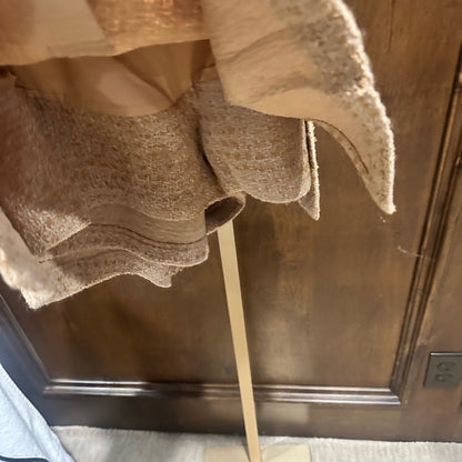 NWOT SIZE XL Astr Beige Textured Mini Skirt