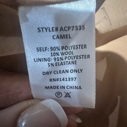 NWOT SIZE XL Astr Beige Textured Mini Skirt