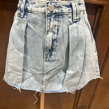 NWT SIZE 28 Blank NYC Denim Blue Mini Skirt