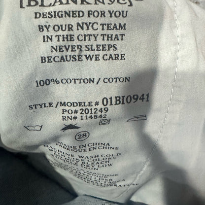 NWT SIZE 28 Blank NYC Denim Blue Mini Skirt