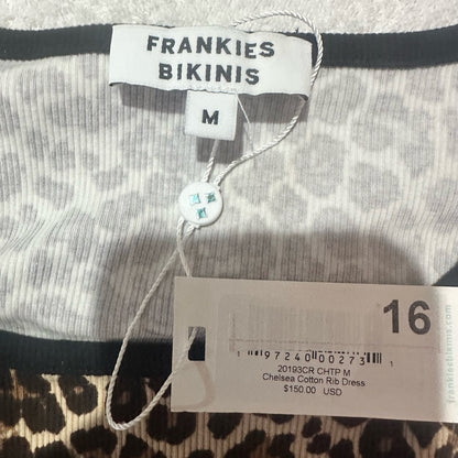 NWT SIZE M Frankie's Bikinis Animal Print Long Sleeve Chemise