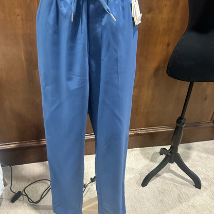 NWT SIZE 36 Sandro Men's Blue Drawstring Trousers