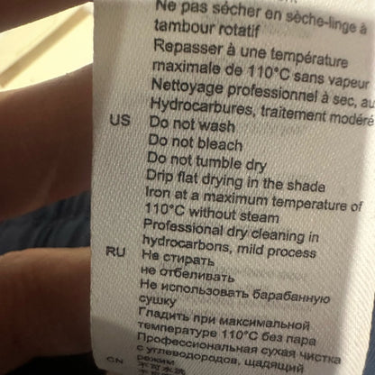 NWT SIZE 36 Sandro Men's Blue Drawstring Trousers