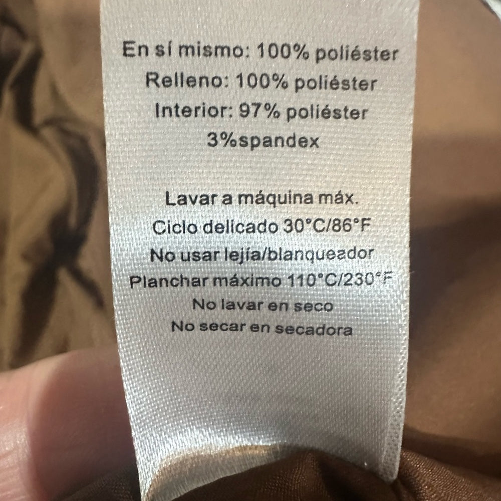 NWT SIZE S Sadie & Sage Coral and Cream Utility Jacket