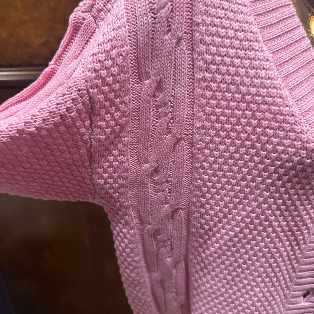 NWT SIZE S Lulu's Soft Pink Knit Cardigan