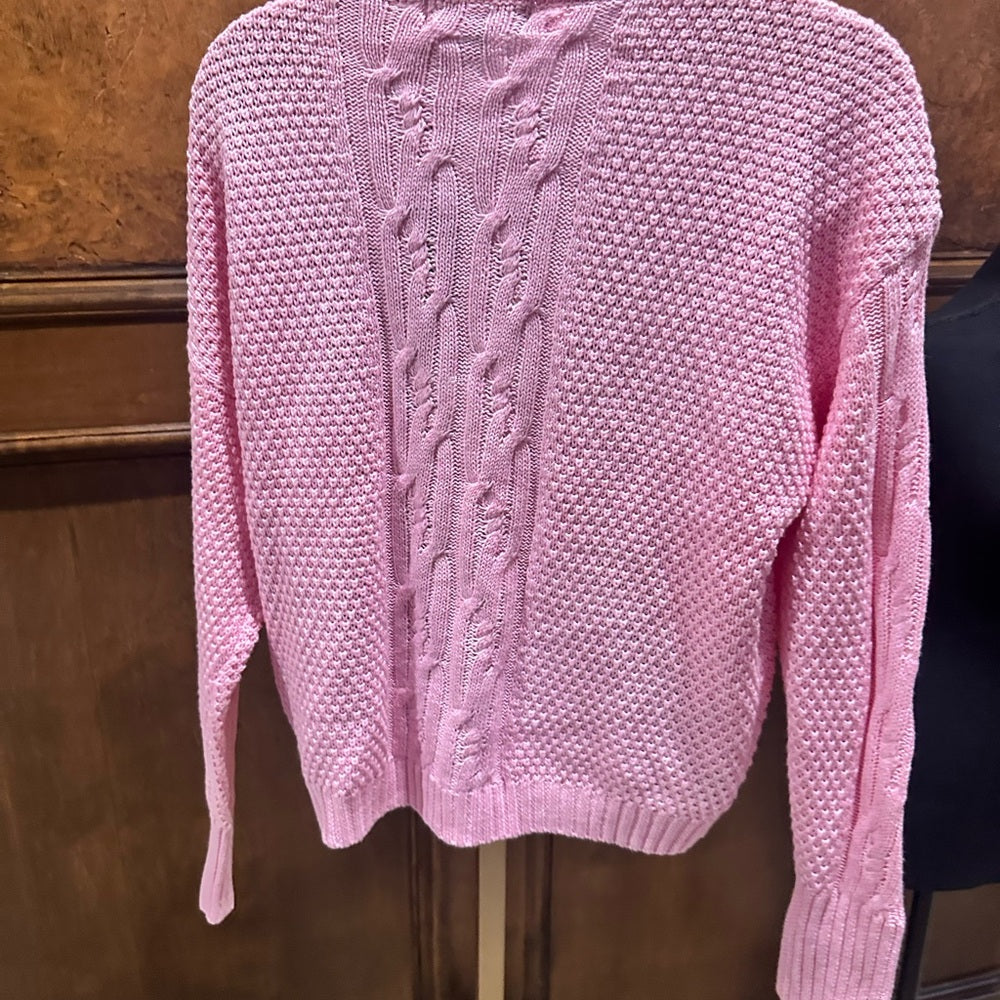 NWT SIZE S Lulu's Soft Pink Knit Cardigan