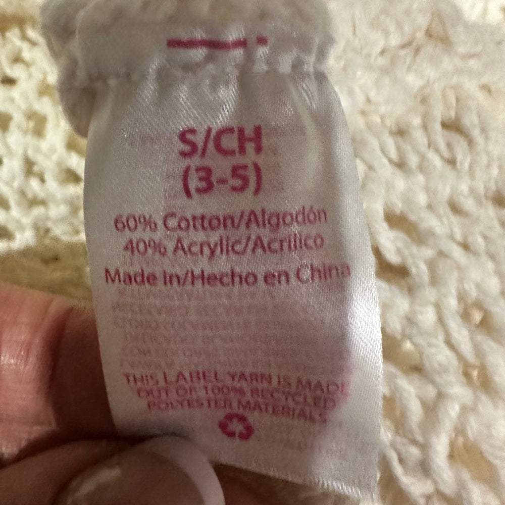 NWOT SIZE S No Boundaries Women's Off-White Button-Up Cardigan