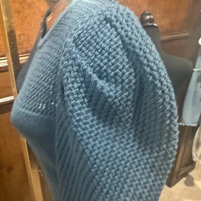 NWT SIZE M Joie Blue Crew Neck Sweater