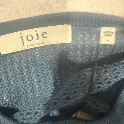 NWT SIZE M Joie Blue Crew Neck Sweater