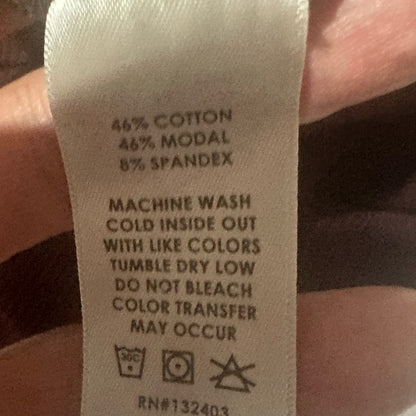 NWT SIZE L Cotton Citizen Olive Green Cutout Crop Top