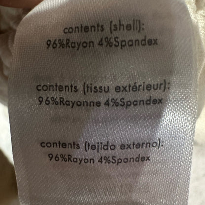 NWT SIZE S Rachel Parcell Cream Gathered Mini Dress