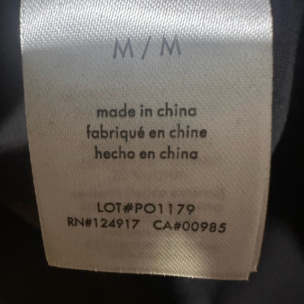 NWT SIZE M Rachel Parcell Elegant Black Puff Sleeve Mini Dress