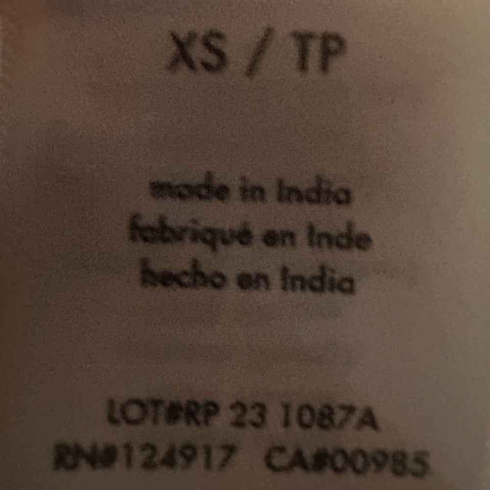 NWT SIZE XS Rachel Parcell Beige Checkered Puff Sleeve Mini Dress