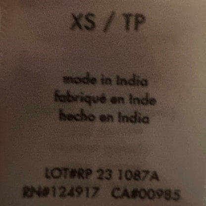 NWT SIZE XS Rachel Parcell Beige Checkered Puff Sleeve Mini Dress