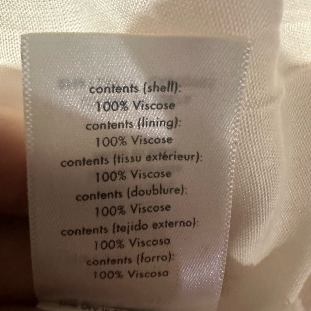 NWT SIZE XS Rachel Parcell Beige Checkered Puff Sleeve Mini Dress