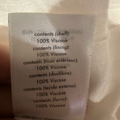 NWT SIZE XS Rachel Parcell Beige Checkered Puff Sleeve Mini Dress