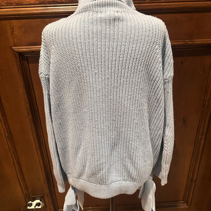 PRE-OWNED SIZE L Jason Wu Light Blue Women's Cowl Neck Sweater