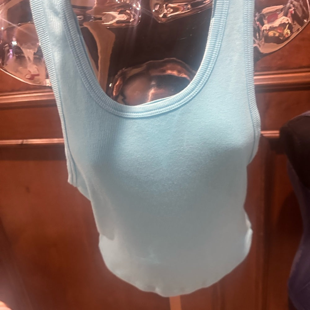 NWT SIZE M Cotton Citizen Light Blue Tank Top