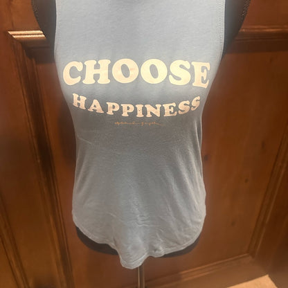 NWOT SIZE XS Spiritual Gangster Sky Blue Muscle Tee