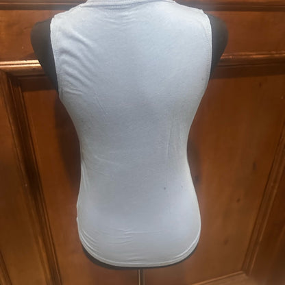 NWOT SIZE XS Spiritual Gangster Sky Blue Muscle Tee