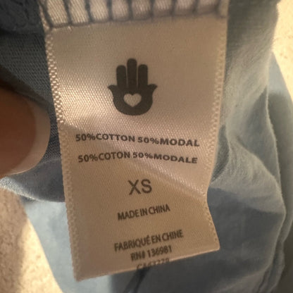 NWOT SIZE XS Spiritual Gangster Sky Blue Muscle Tee