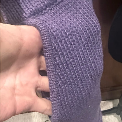 NWT SIZE M 525 America High Waist Knit Shorts in Deep Purple