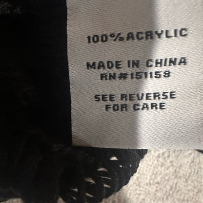 NWT SIZE XS/S 525 America Black Fringe Midi Dress