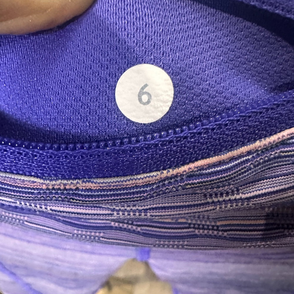 SIZE 6 Lululemon athletica Kids Lavender and Violet Leggings