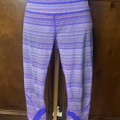 SIZE 6 Lululemon athletica Kids Lavender and Violet Leggings