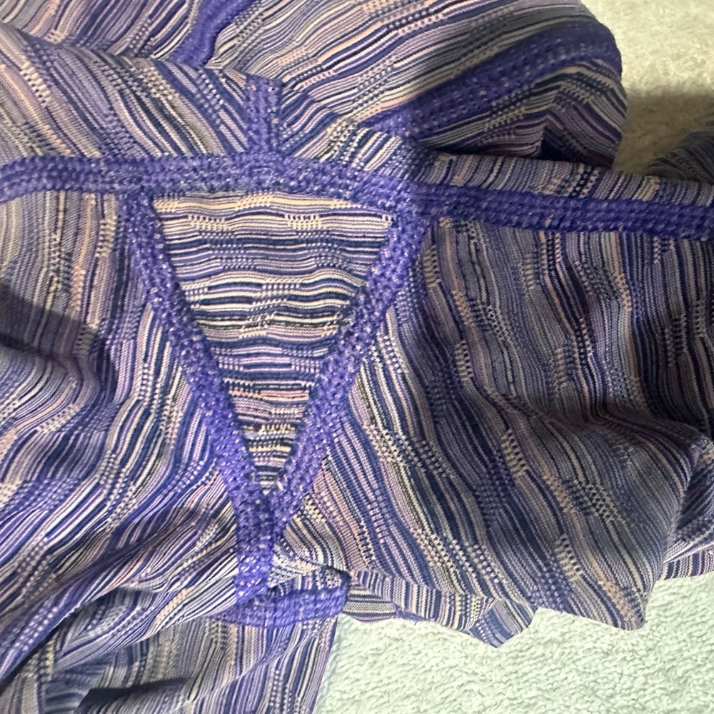 SIZE 6 Lululemon athletica Kids Lavender and Violet Leggings