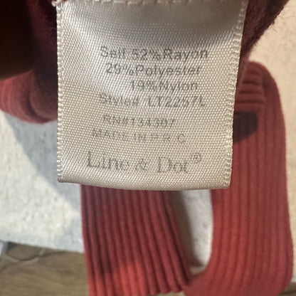 NWOT SIZE XS Chic Ribbed Cowl Neck Sweater - Mauve